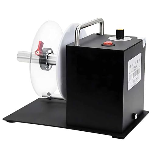 自動ラベル巻き取り機、バッフル付きラベル巻き取り機、最大ラベル直径138mm、巻き取り幅: 80mm、速度調整可能、物流、電子機器、衣料品ラベル用